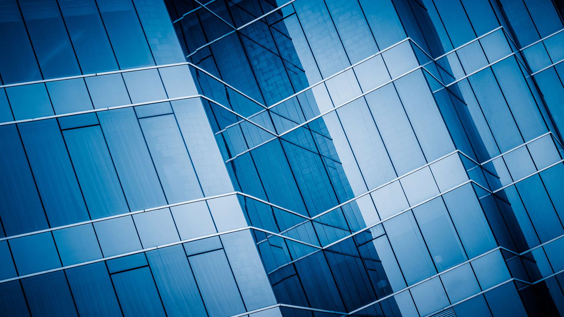 Skyscrapers from a low angle view in Nanchang,China.